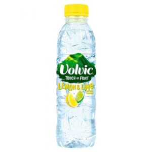 Volvic Touch of Lemon & Lime Flavored Mineral Water - 500Ml
