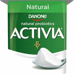 activia natural yoghurt 105g