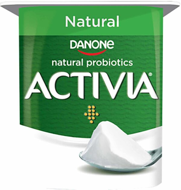 activia natural yoghurt 105g