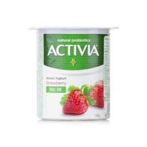 activia strawberry 120g